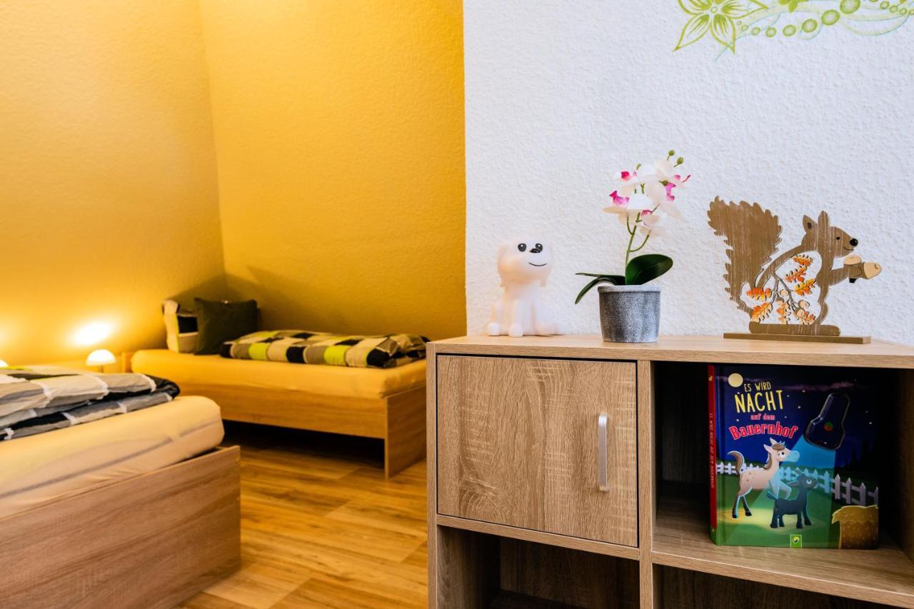 Waldblickwohnung Mit Schoener Terrasse Und Kamin Sebnitz Eksteriør bilde