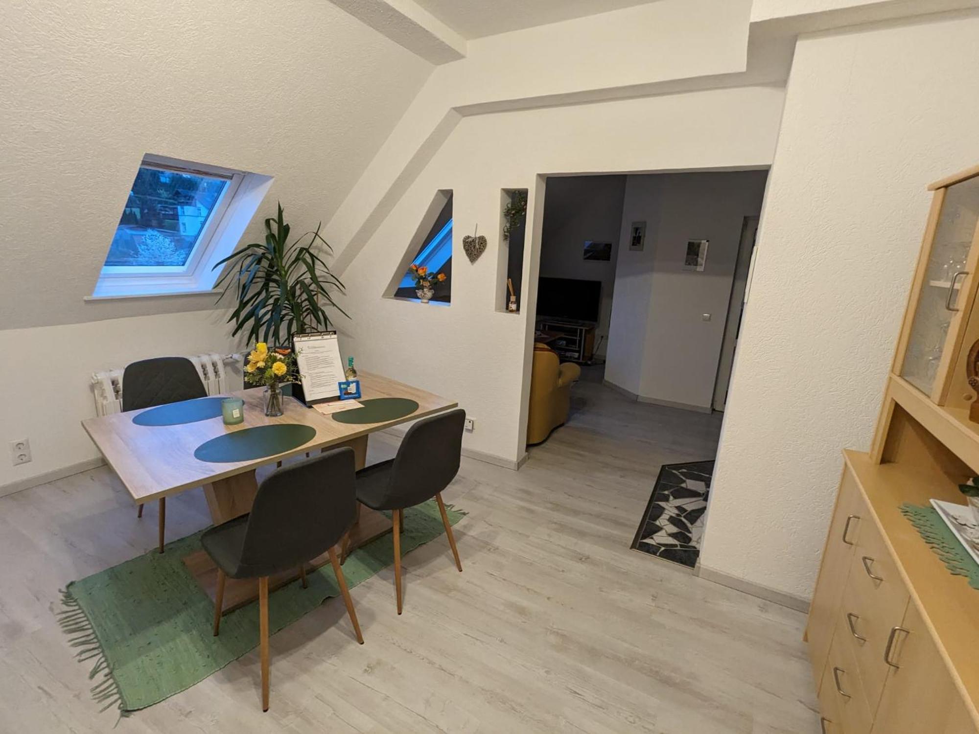 Waldblickwohnung Mit Schoener Terrasse Und Kamin Sebnitz Eksteriør bilde